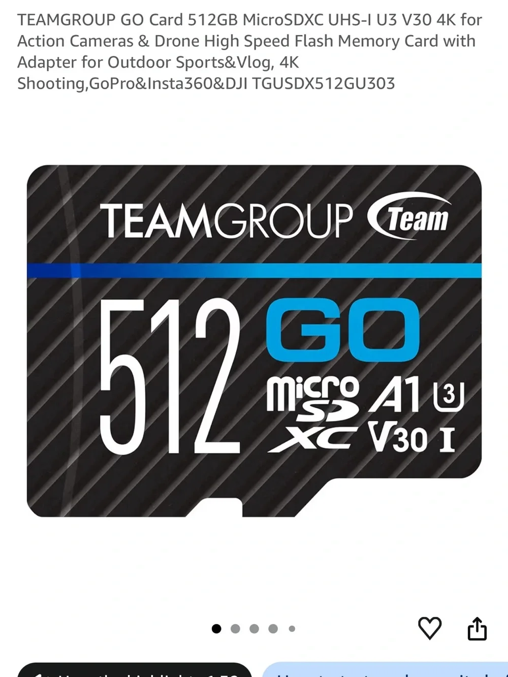 Teamgroup GO Card 512 GB